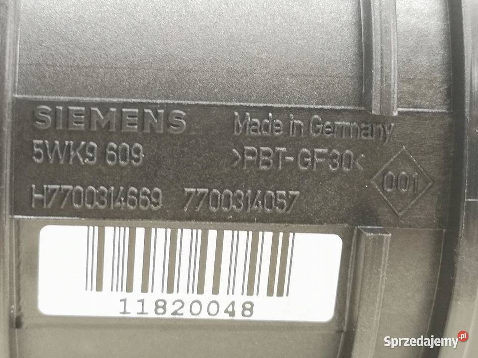 PRZEPŁYWOMIERZ POWIETRZA OPEL MOVANO 25 DTI