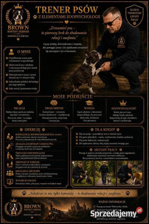 Instruktor Dogoterapii Tresura i behawiorystyka Wałbrzych