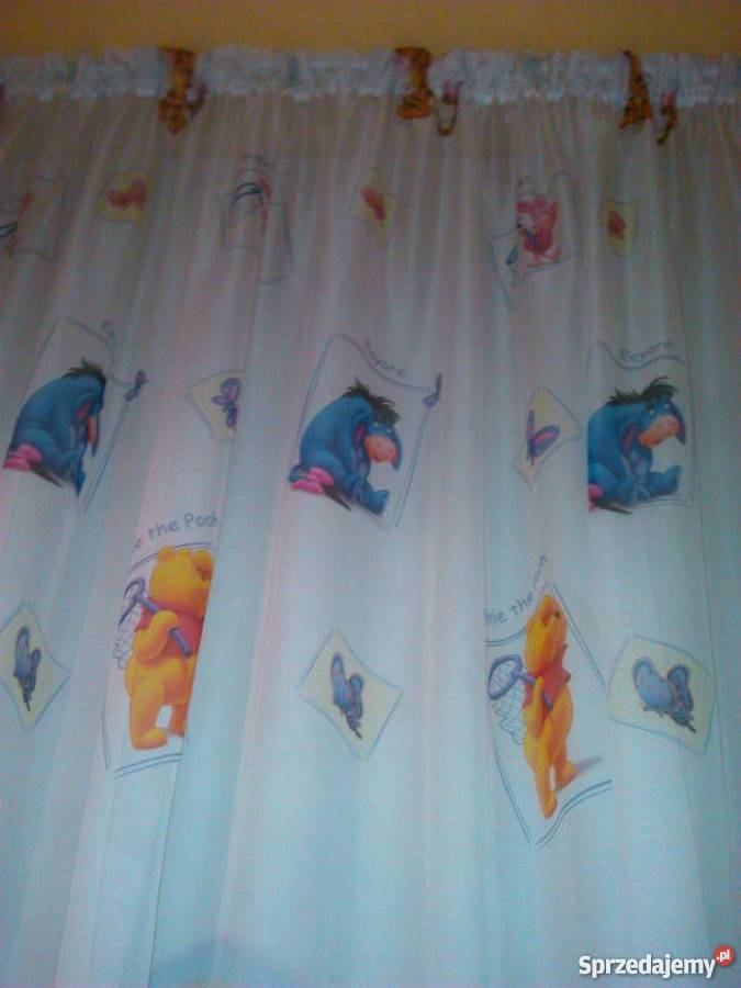 Bajkowa firanka do pokoju dziecięcego Szczecin