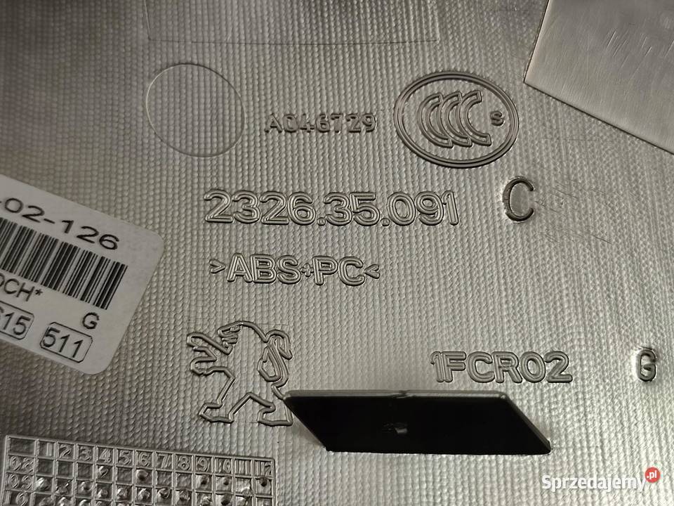 NAKŁADKI LUSTERKA CHROM 2 CITROEN C3 C4 PICASSO osobowe