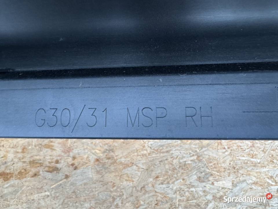 Listwa progowa próg prawa rh bmw 5 G30 G31 Międzychód sprzedam