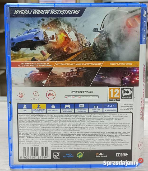 Gra 4 Need For Speed Payback Elbląg