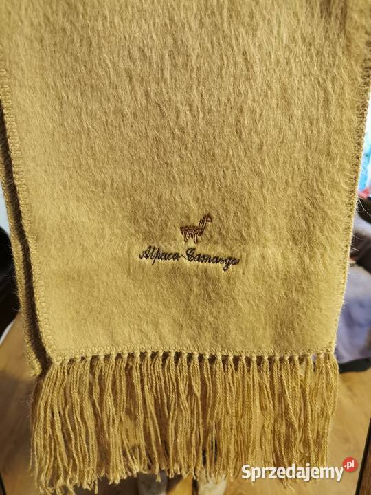 Szalik Alpaka Made in Peru pomorskie