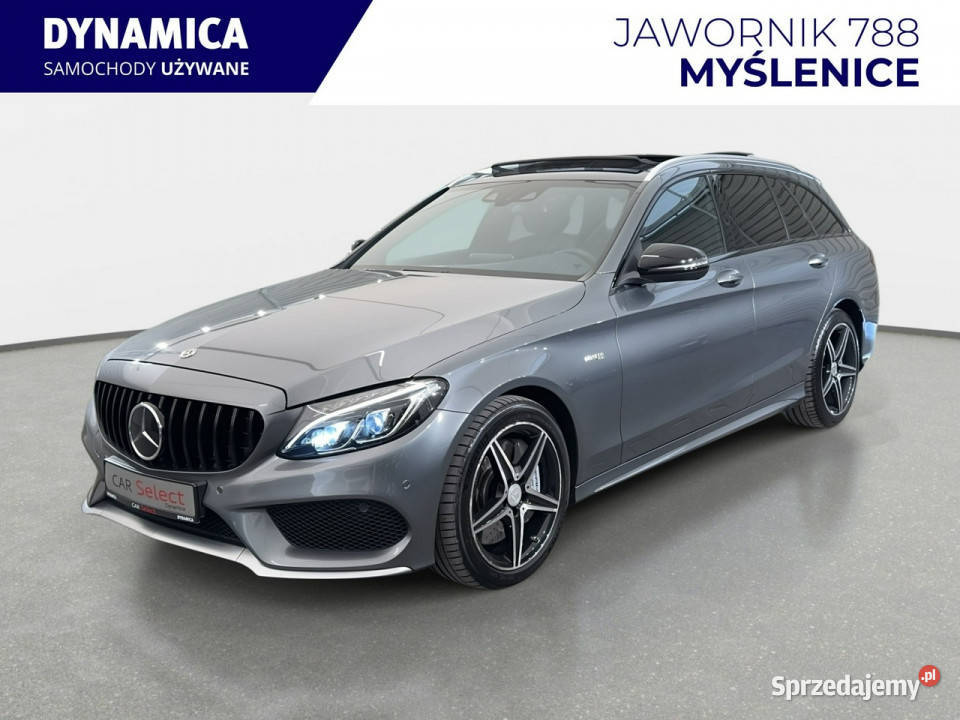 Mercedes C 43 AMG T 30 V6 biturbo 367 automat elektrochrom. lusterko wst. Myślenice