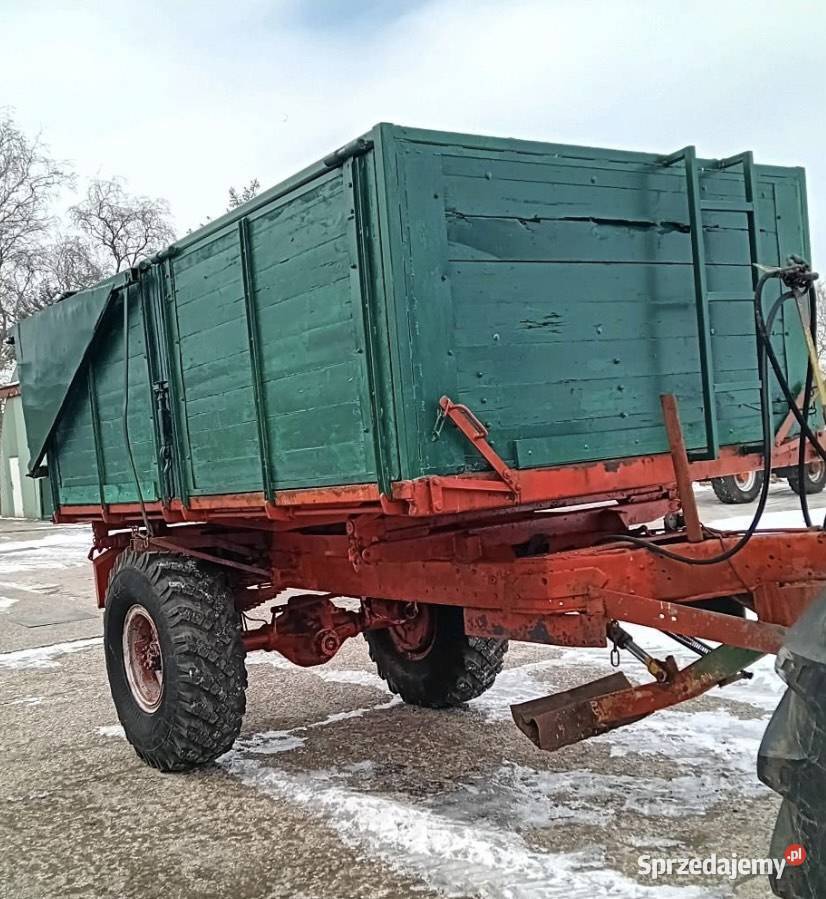 Przyczepa 8 ton wywrotka kiper 3 strony Pokój