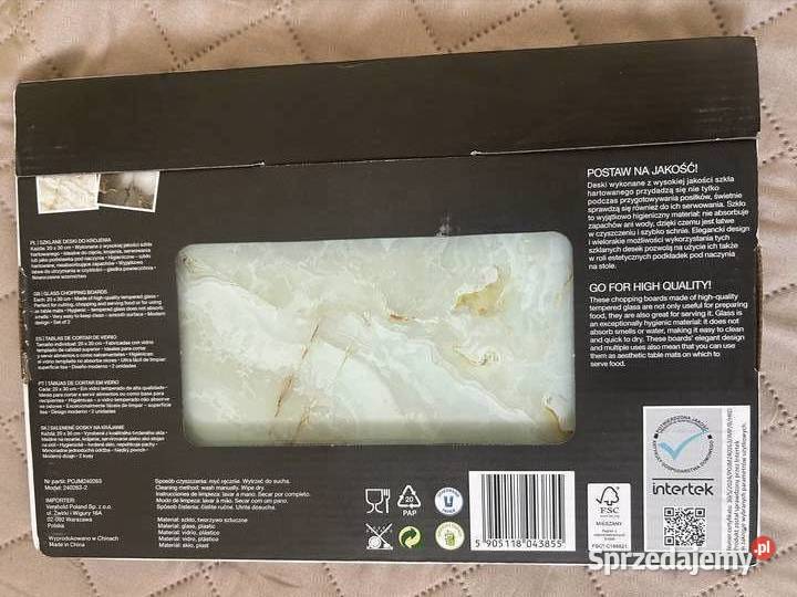 SMUKEE Szklana deska do krojenia 20 x 30 2 Gliwice