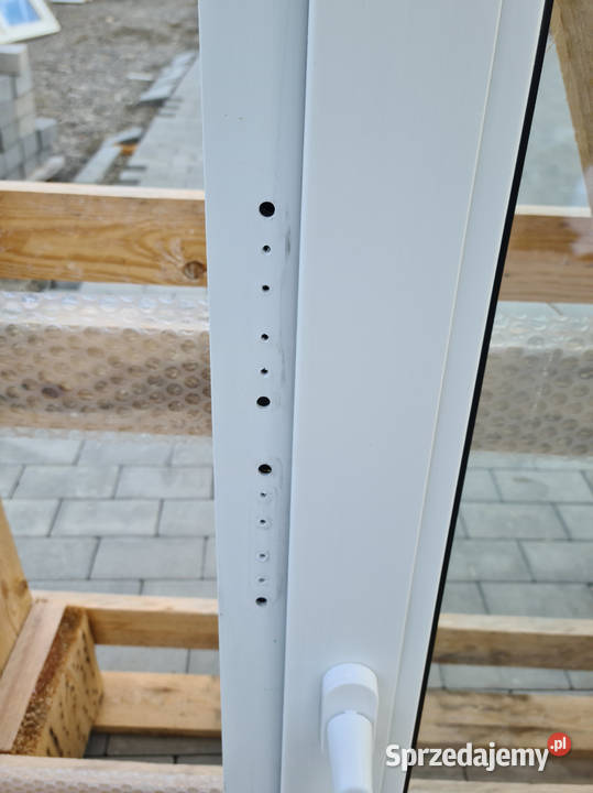 OKNA KacprzaK 122X117 OKNO Używane Plastikowe Okna ścienne Lublin