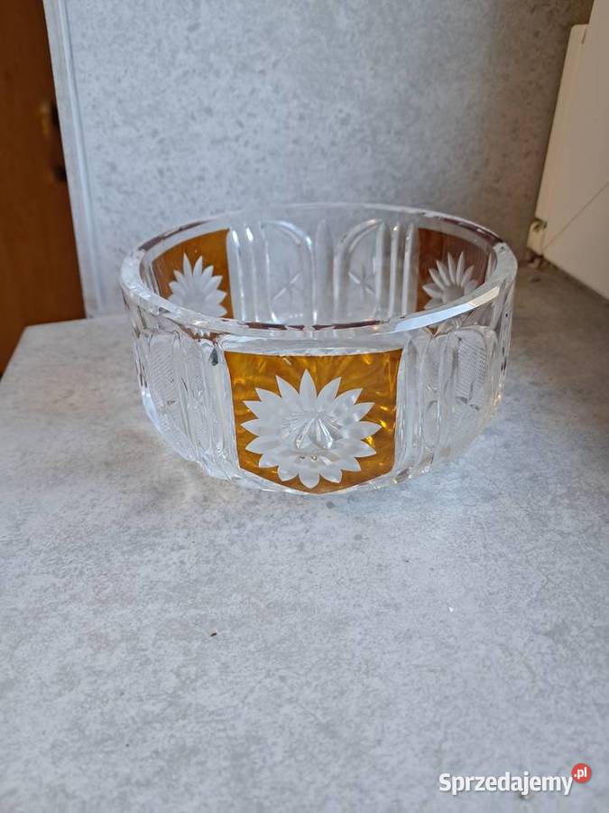 kryształowa miseczka s prlu z huty szkła Julia Sandomierz sprzedam