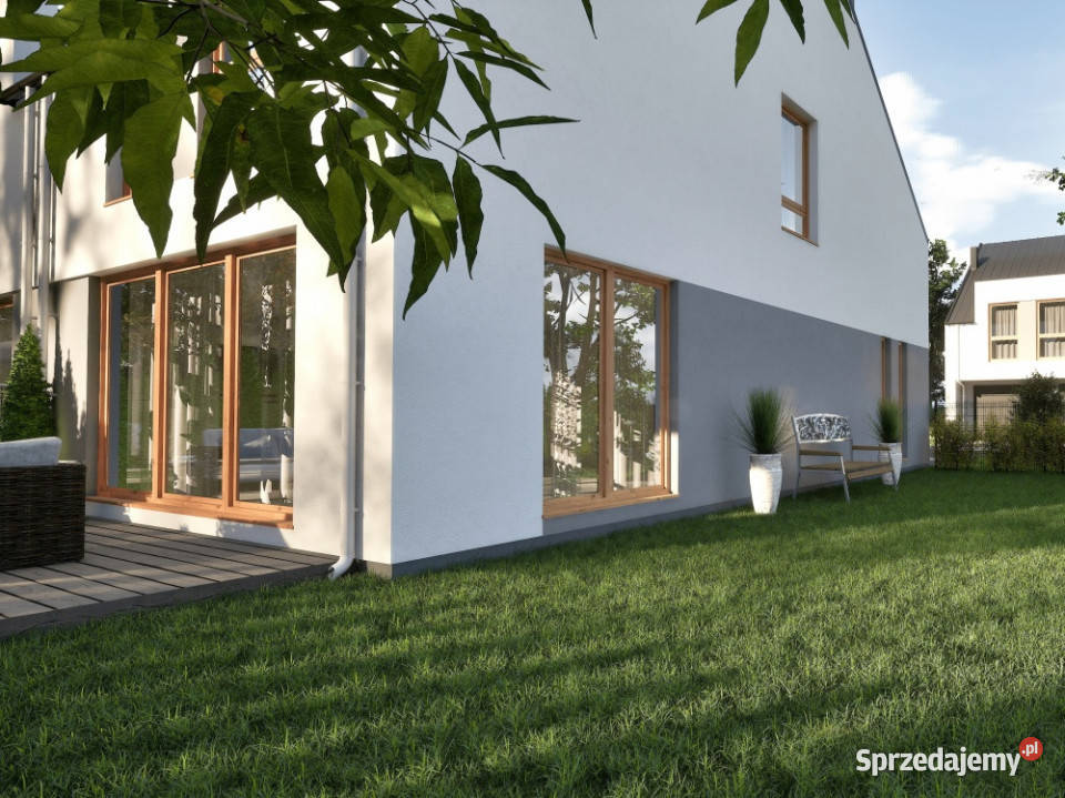 Energooszczędny dom 130 m2 Borowa Góra Jezioro utwardzona