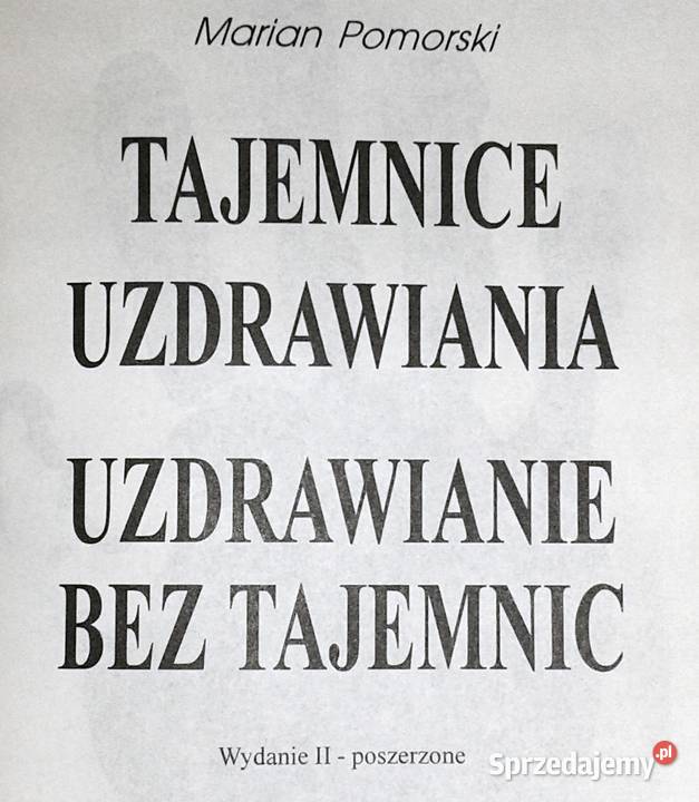Tajemnice uzdrawiania Uzdrawianie bez tajemnic Chełm