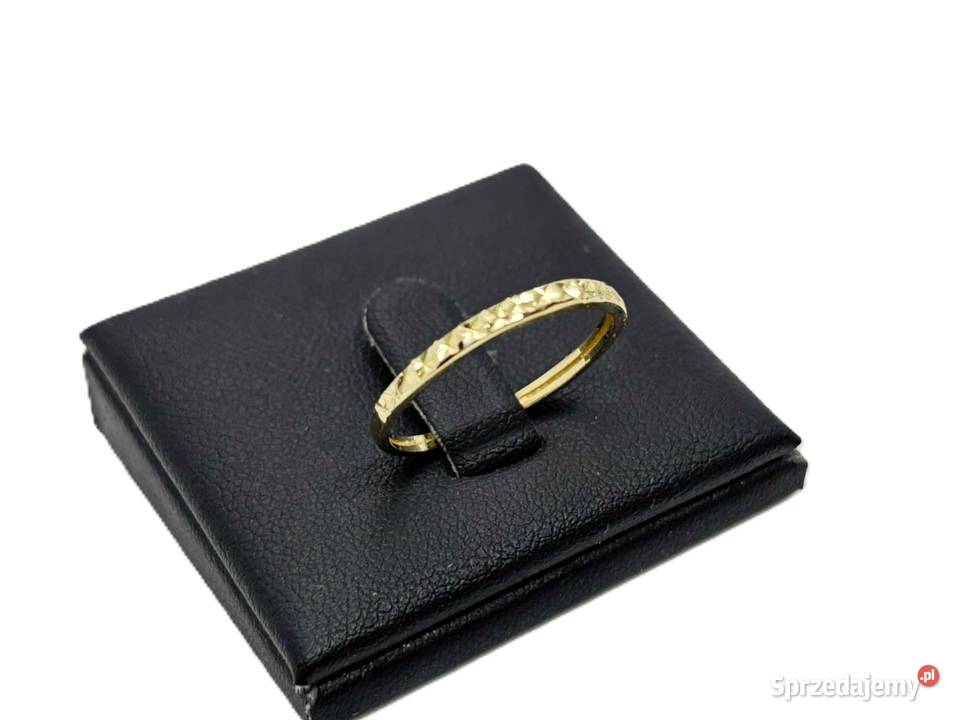 Nowy Złoty Pierścionek pr 585 137g