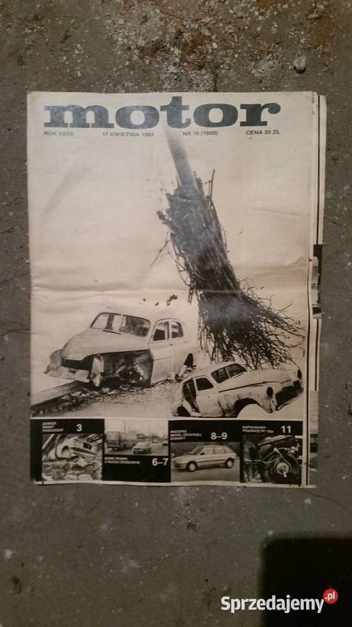 Motor czasopismo Motoryzacja Warszawa