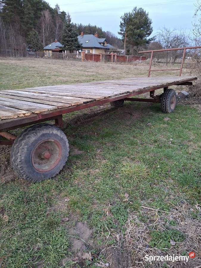 Przyczepa rolnicza nieuszkodzony Brańszczyk