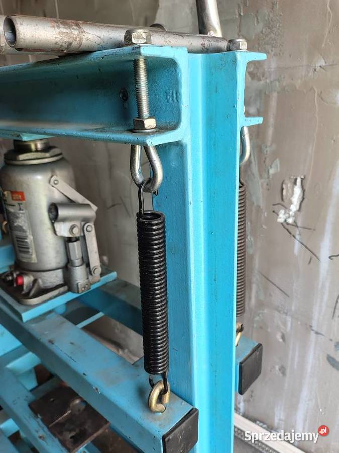 Prasa Hydrauliczna 20t Mocna konstrukcja Żurawie, belki, stojaki Medynia Głogowska sprzedam