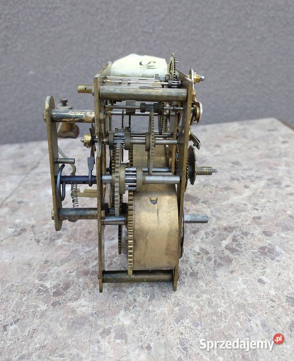 511 Mechanizm starego zegara ściennego Junghans pomorskie Tczew
