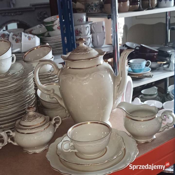 Dzbanek do kawy Schumann Germany Wielki Ecru Gdańsk