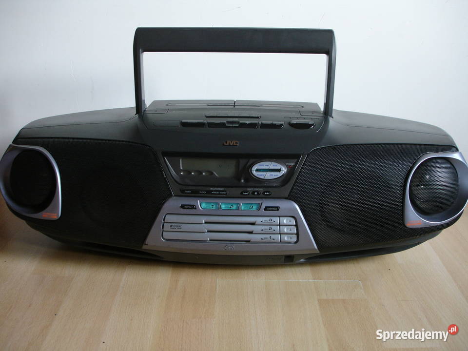 Radiomagnetofon JVC RCXC3BK Audio Zielona Góra
