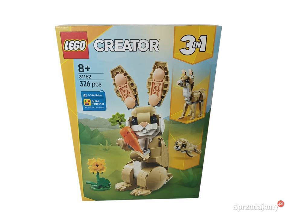 LEGO Creator 3 w 1 Uroczy króliczek śląskie Katowice
