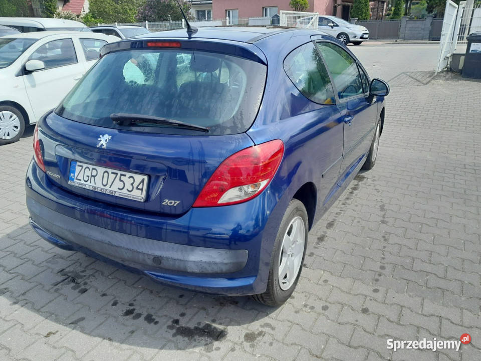 Peugeot 207 14i klimatyzacja alufelgi elektryka lakier metallic Gryfino sprzedam