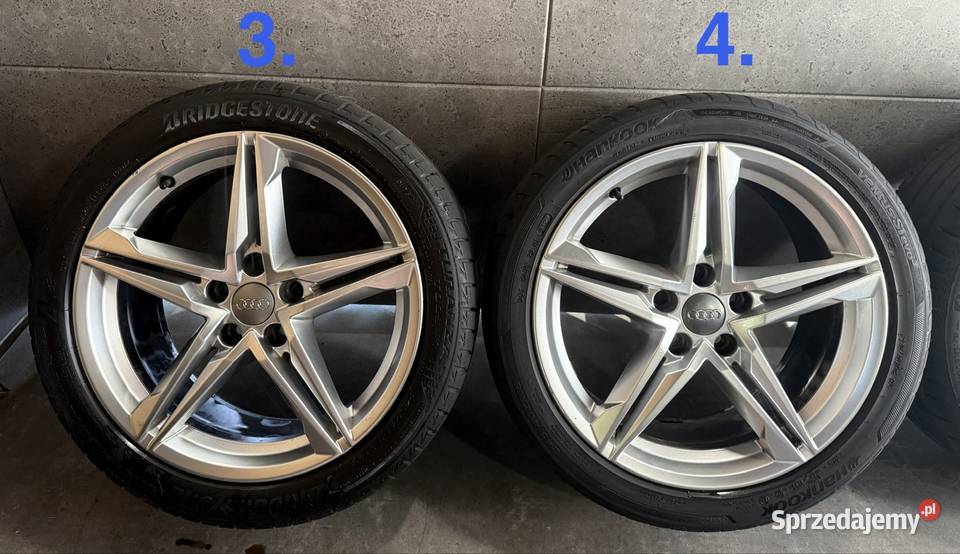 18 Audi A4 b8 b9 OEM sline 5x112 ET40 8J felgi