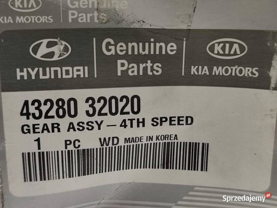 KOŁO ZĘBATE 4 BIEGU HYUNDAI ACCENT III 20052010 sprzedam