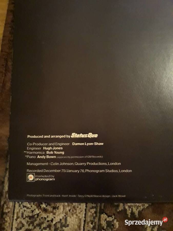 STATUS QUO Blue for You 1976 1 płyta Rzeszów