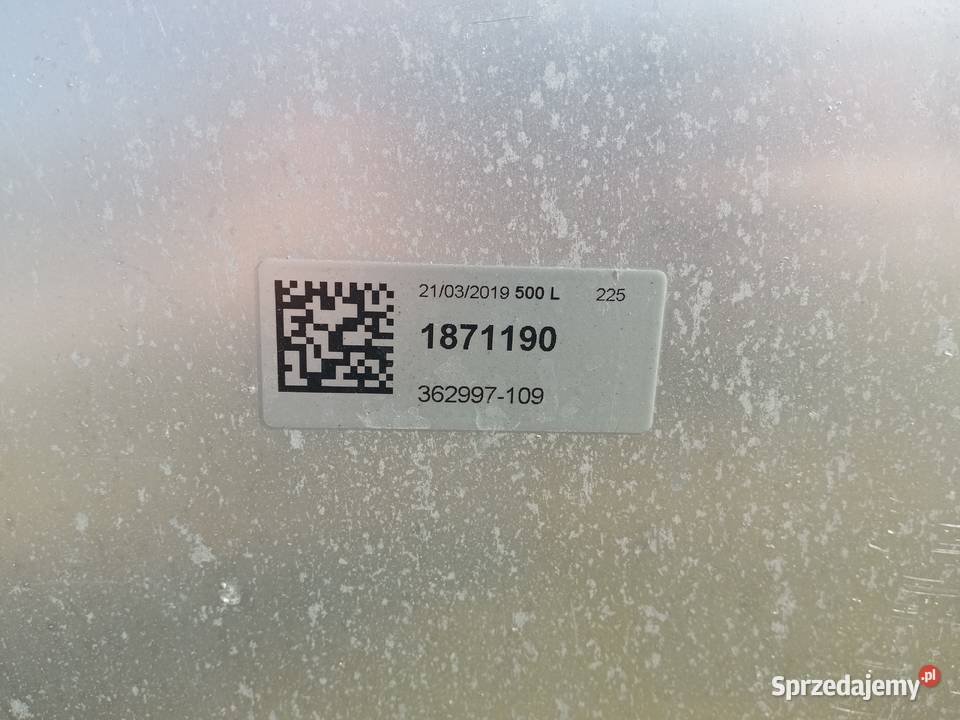 Zbiornik paliwa bak 2019 500l Scania 1871190 Pajęczno sprzedam