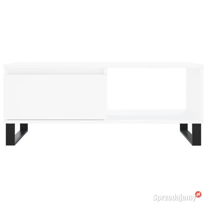 Stolik kawowy biały 90x50x365 materiał mazowieckie Warszawa