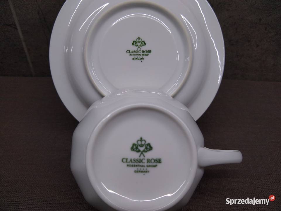 Filiżanka spodek Rosenthal Biała Maria sprzedam