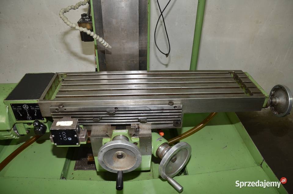 Frezarka Uniwersalna Hermle FW 801 Wyposarzenie Jawor