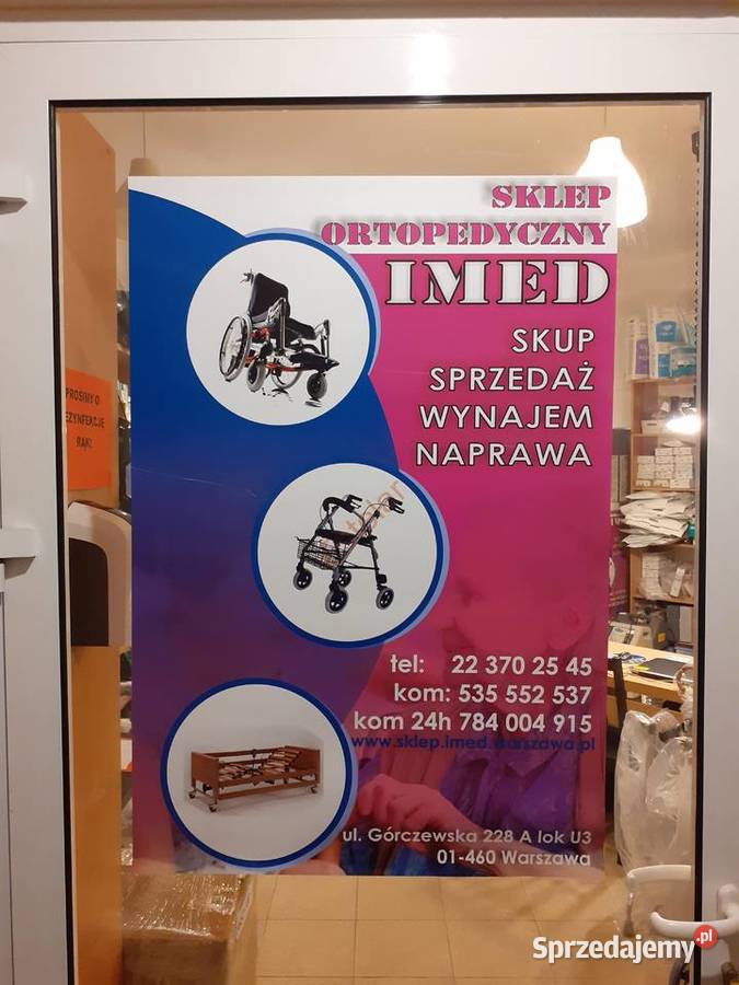 Podnośnik Pacjenta Elektryczny na pilota Warszawa