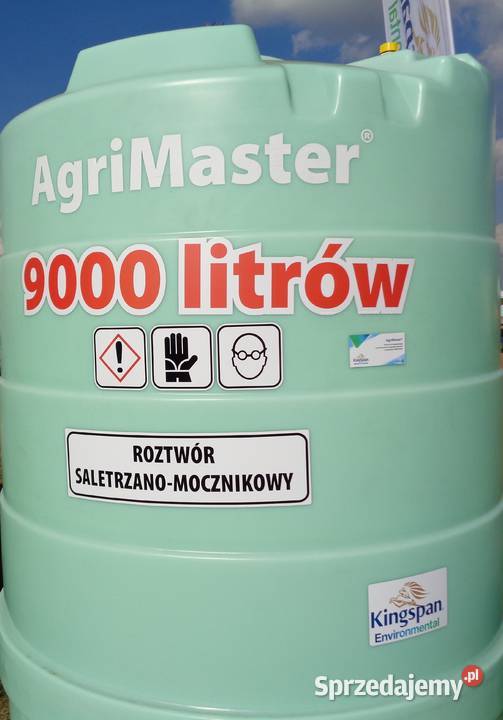 Zbiornik na RSM AgriMaster 9000 l zawór 3 Z Pozostałe Zielona Góra