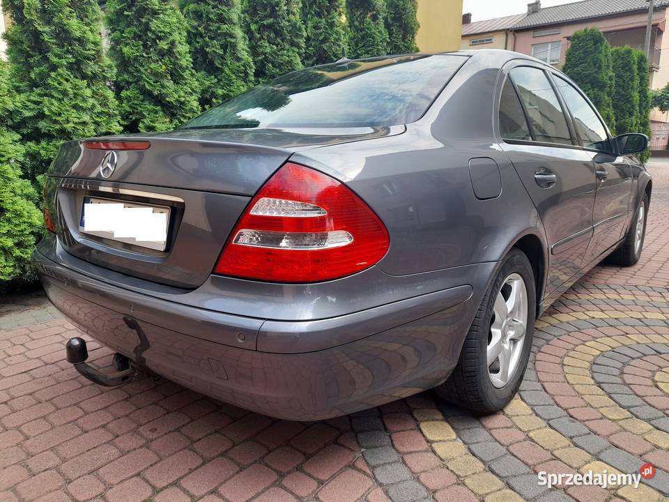 Mercedes E 200 CDI Klima Hak OC Automat Rok produkcji 2006 Łuków