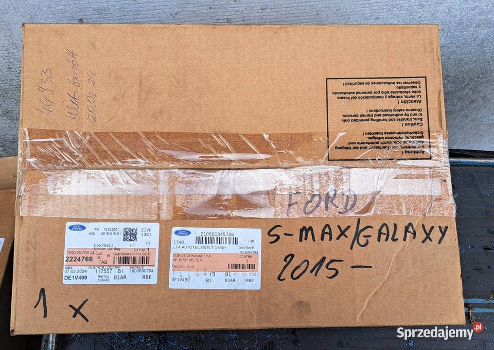 Poduszka powietrzna Ford MondeoGalaxyS zachodniopomorskie Pyrzyce