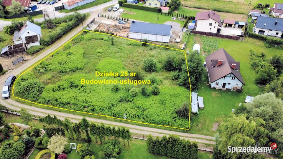 Grunt 2506m2 Mystków małopolskie