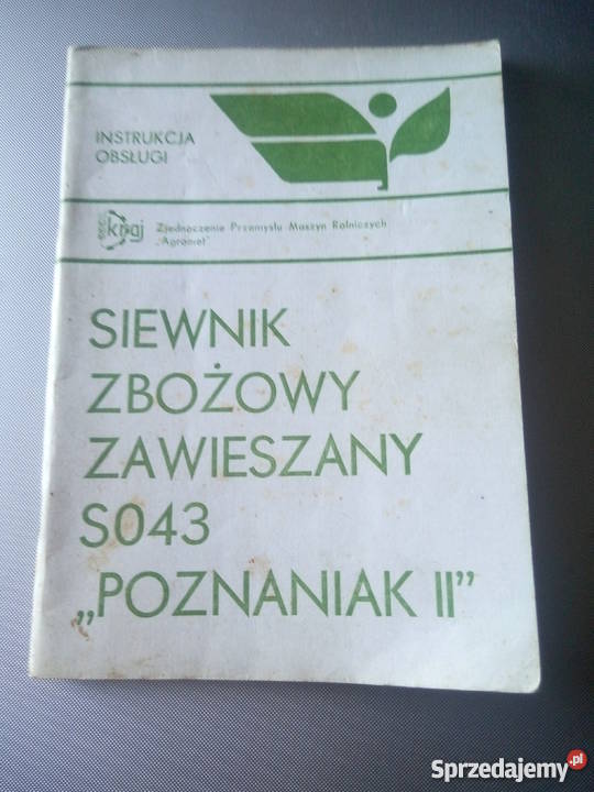 Sprzedam siewnik Poznaniak II S043 Leśnica