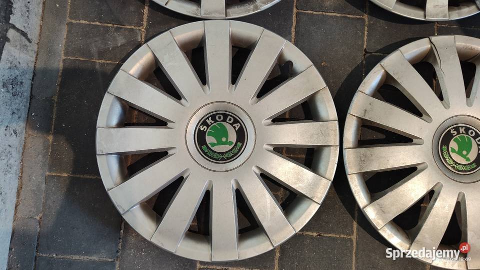 Oryginalne kołpaki 15 skoda oryginalne