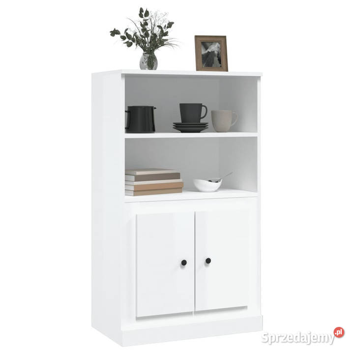 Kredens biały z połyskiem 60x355x1035 WM816314 Warszawa sprzedam