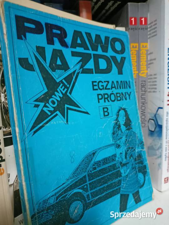Prawo jazdy książki kolekcjonerskie najtańsze Podręczniki Warszawa