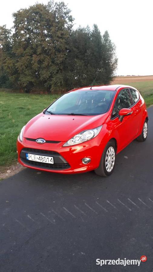 Ford Fiesta 12 benzyna Rok produkcji 2011 Włoszakowice