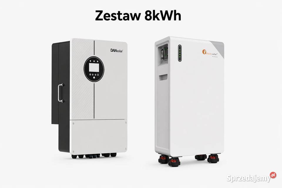 Zestaw Magazyn Inwerter LV 8 kW 16 kWh