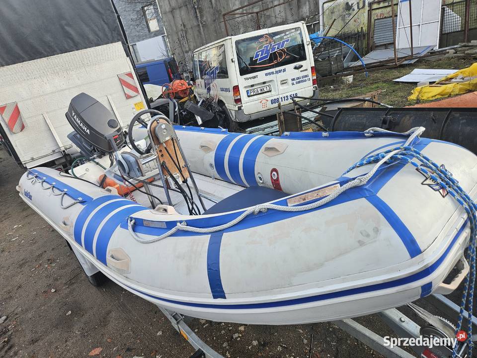 Łódź motorowodna Hybrydowa RIB Poznań sprzedam