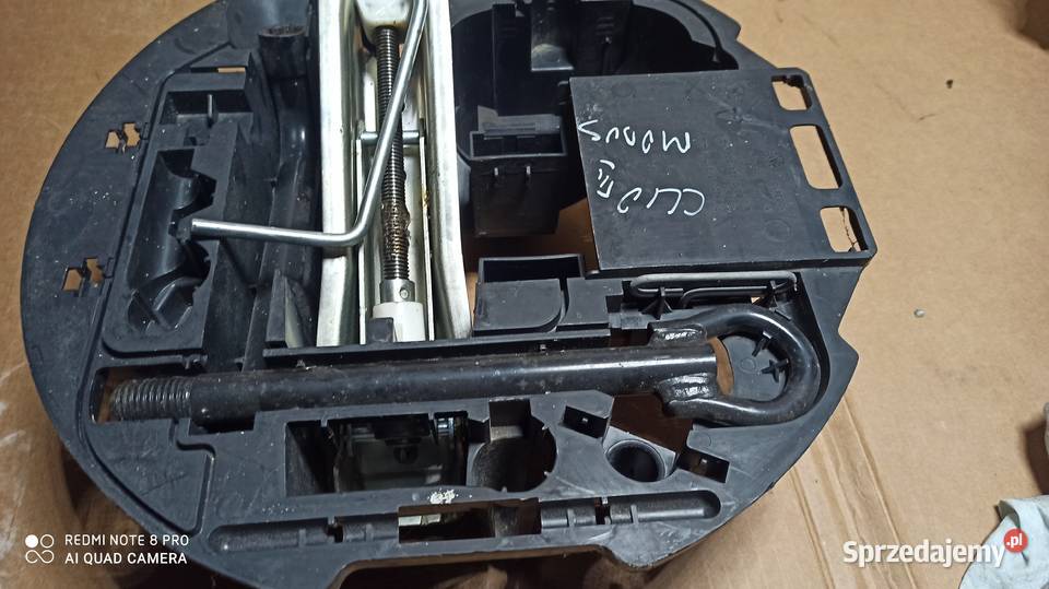 Wkład koła zapasowego Renault clio modus