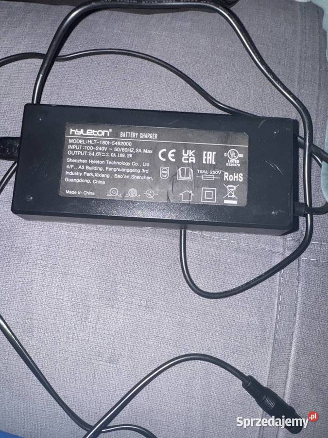 Ładowarka do hulajnogi elektrycznej RUPTOR Poznań