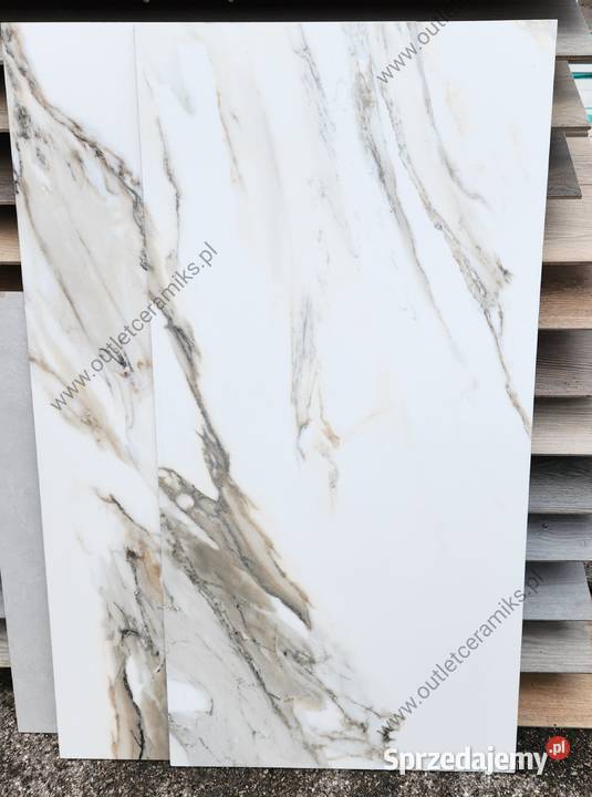 Płytki łazienkowe marmur Calacatta gold 120x60 Radom