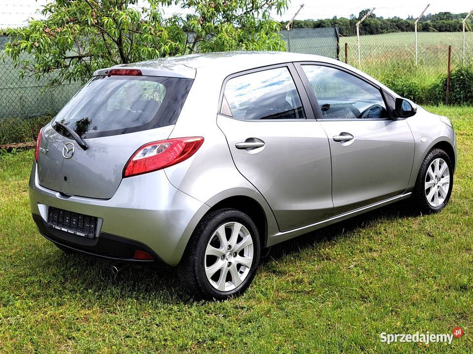 Mazda 2 Benzyna 5 drzwi Klimatyzacja manualna Wrocław