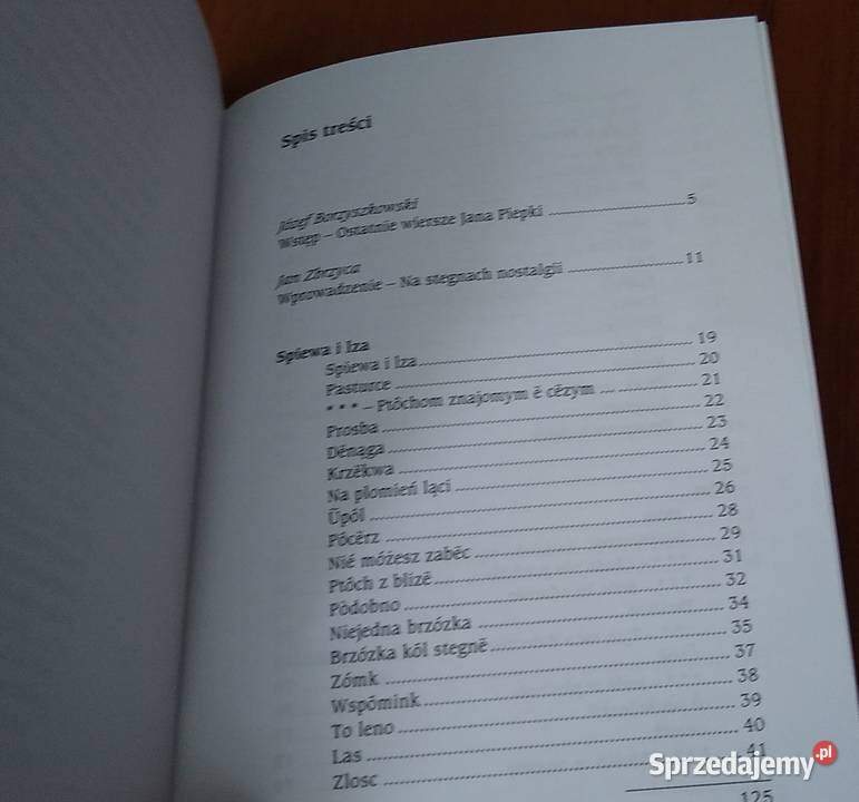 Spiewa i lza Jan Piepka nazwa Staszków Jan