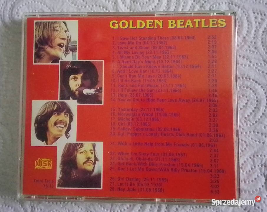 Płyta CD The Beatles Golden Beatles