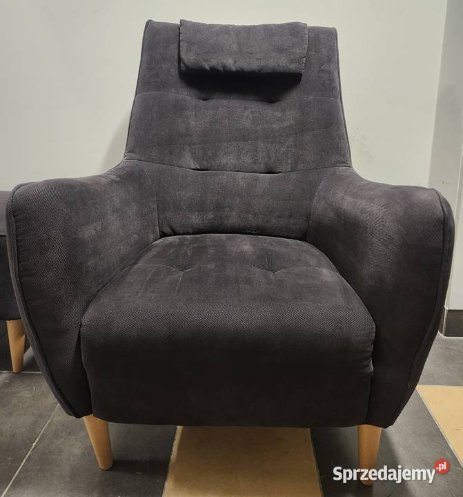 fotel z podnóżkiem agata meble Warszawa