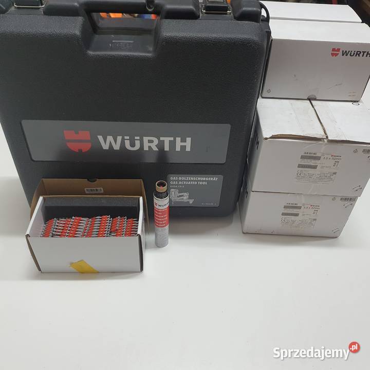 Osadzak Gazowy DIGA CS3 WURTH Gwoździarka do Tarnów